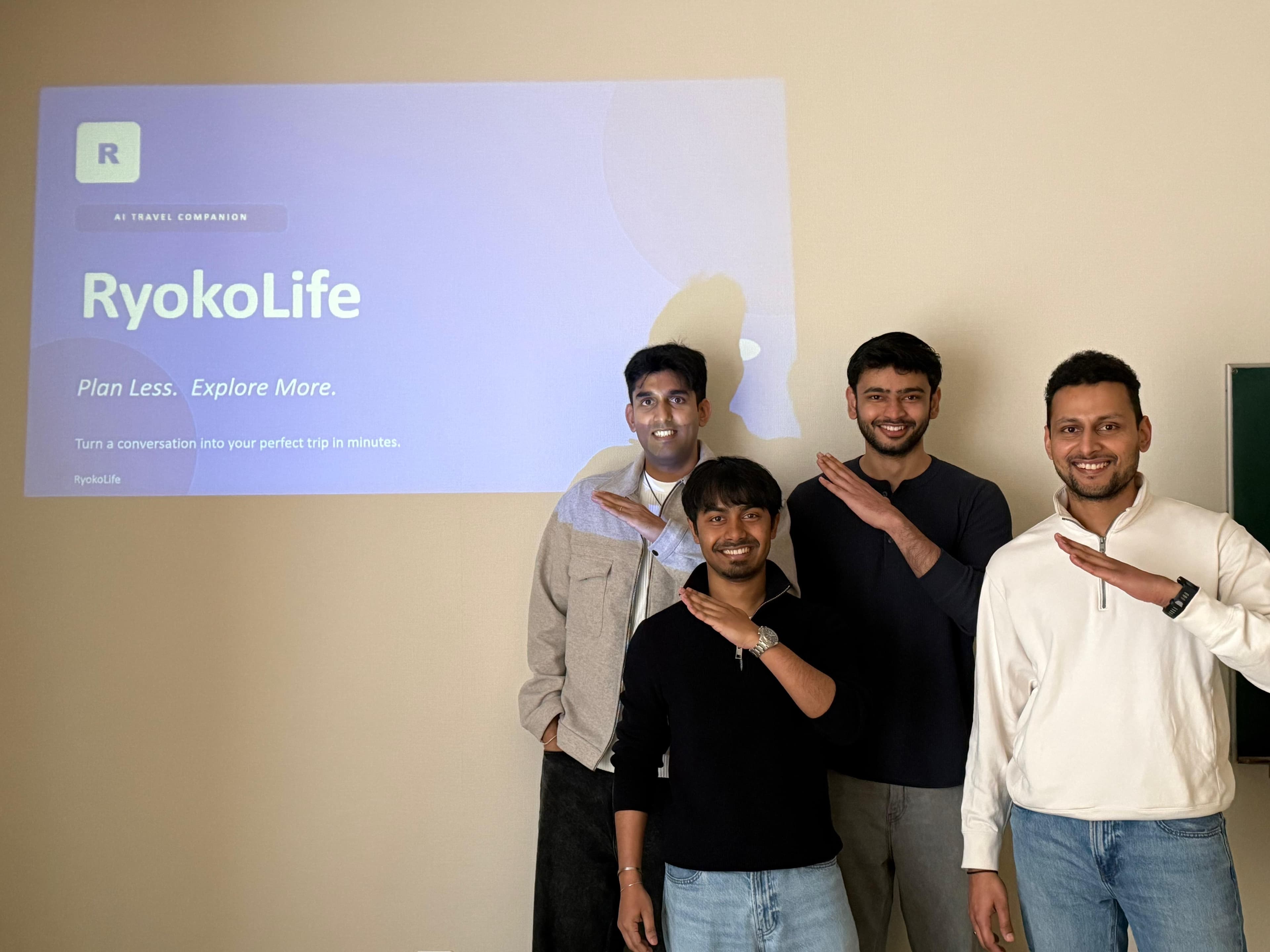 The RyokoLife team at the beta launch event